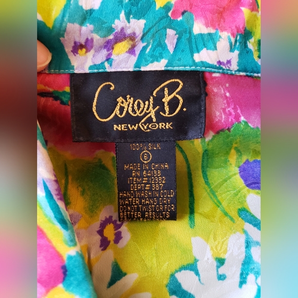 Vintage Silk Shirt - Picture 2 of 3